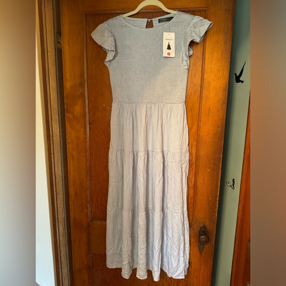 NWT Zesica Blue Sun Dress